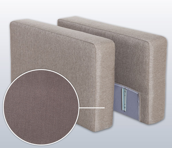 Armrest-Set with Manhattan, Variation D | pebble 