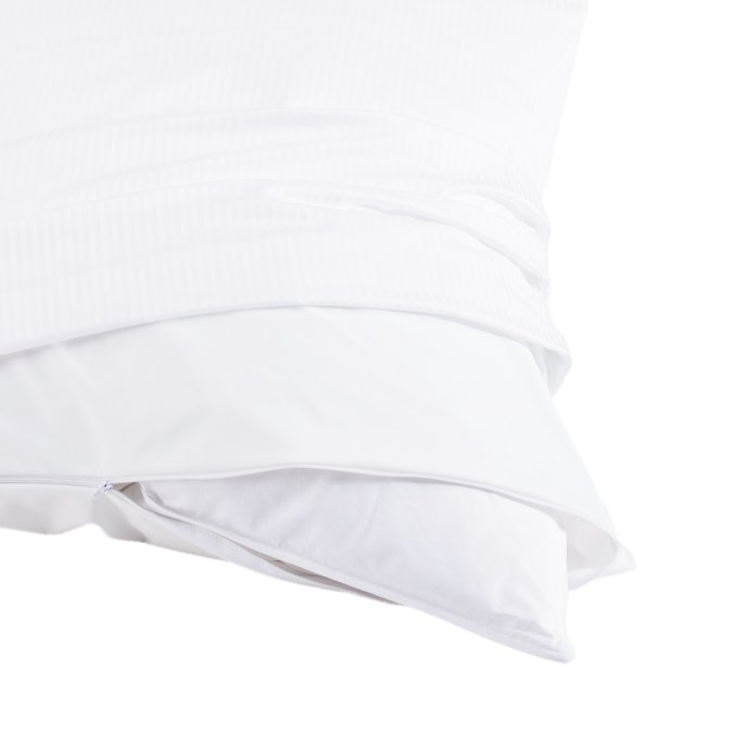 Anti-allergenic hygienic pillow cover Care Plus | white 