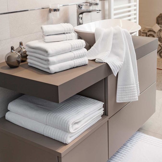 Handtücher & bed&more FBF Hotel Zwirnfrottier | für Sauna